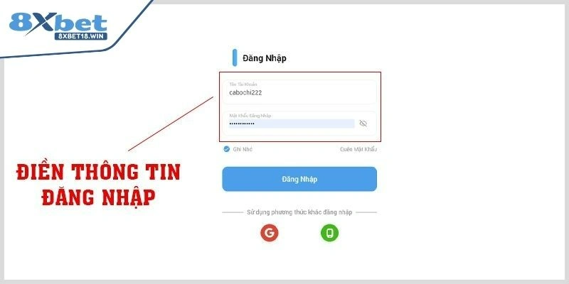 Nguyên nhân đăng nhập thất bại